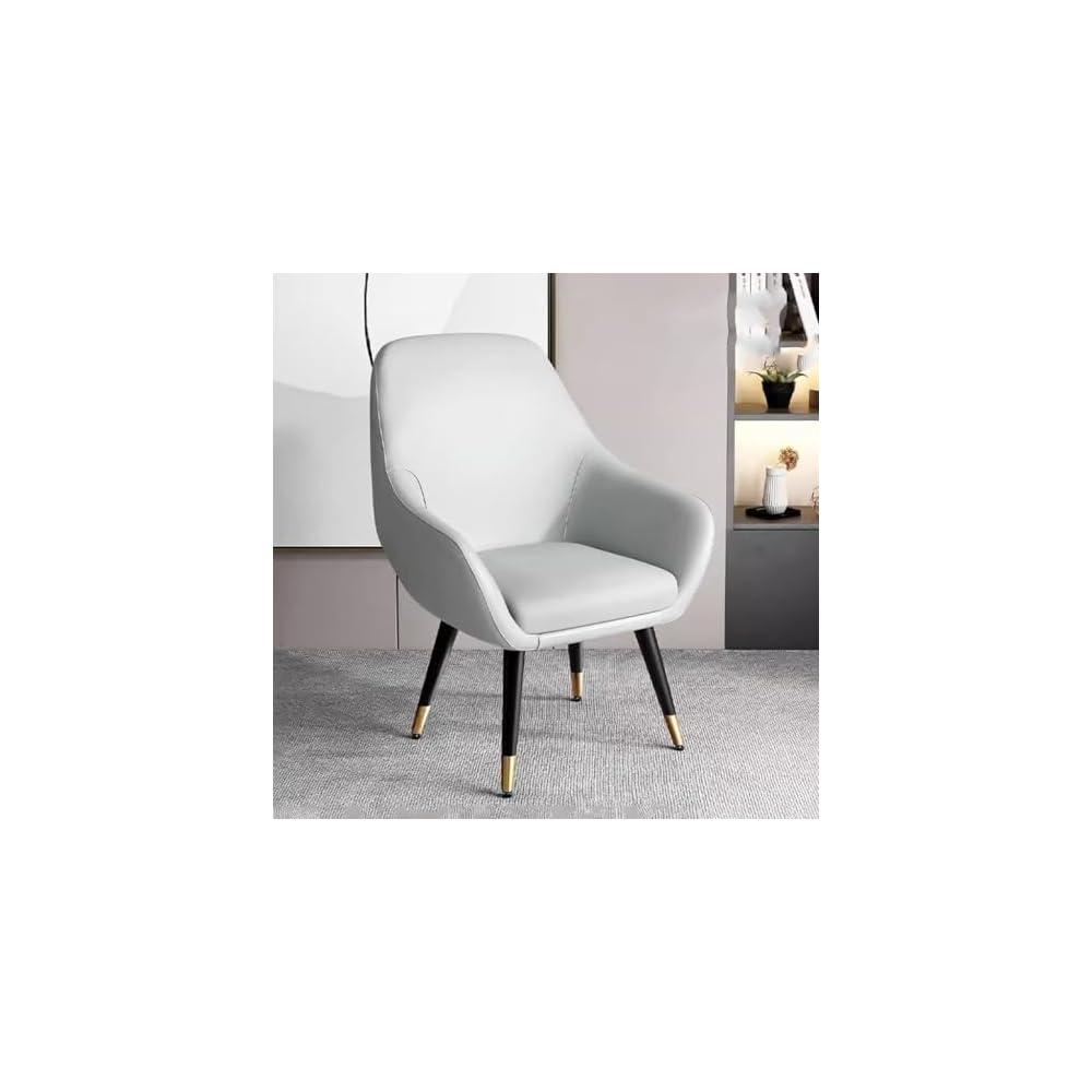 Home Accent Chair Leisure Club Chairs Single Upholstered Sofa Chair Modern Arm Negotiation Guest Chair Balcony Chair for Reading Living Room,Office(Blue/B)