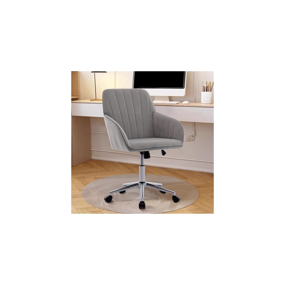 Adjustable Office Chair,Home Bedroom,Ergonomic Swivel Chair,Back Support,Backrest Seat,Comfortable for Long Sitting