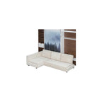 Twin Murphy Bed, with Storage Cabinet, Open Shelving & USB Port, White