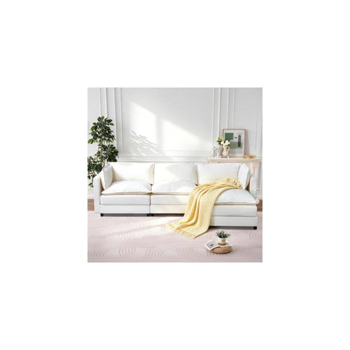 104.9" Modular Sectional Couches, L Shaped Cloud Couch
