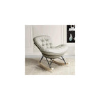 LSLYTQ Rocking Chair Tech Cloth Accent Chairs Upholstered Rocking Chair Relax Lounge Leisure Chair Sofa Chairs for Bedroom Office Sitting