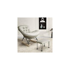 LSLYTQ Rocking Chair Tech Cloth Accent Chairs Upholstered Rocking Chair Relax Lounge Leisure Chair Sofa Chairs for Bedroom Office Sitting
