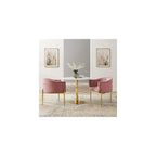Modway Savour Tufted Performance Velvet Accent Chair in Gray