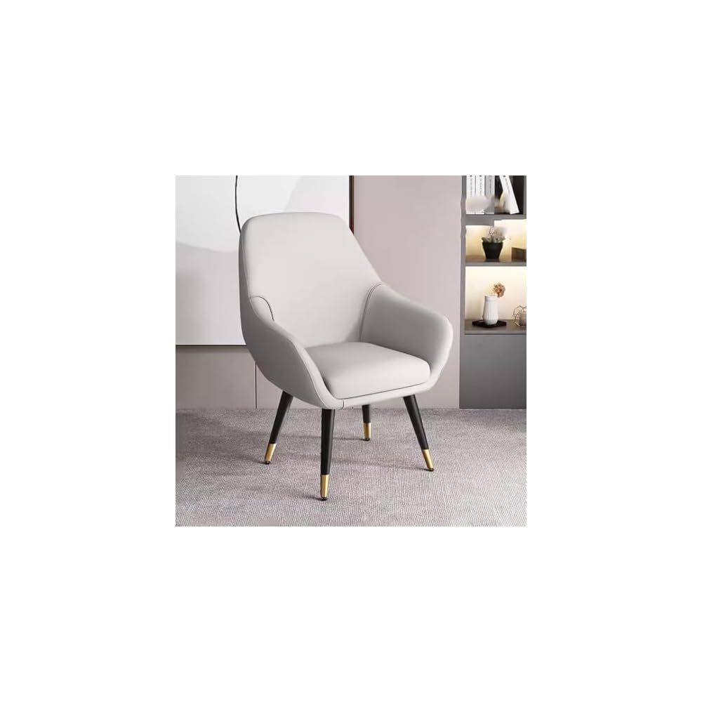 Home Accent Chair Leisure Club Chairs Single Upholstered Sofa Chair Modern Arm Negotiation Guest Chair Balcony Chair for Reading Living Room,Office(Blue/B)