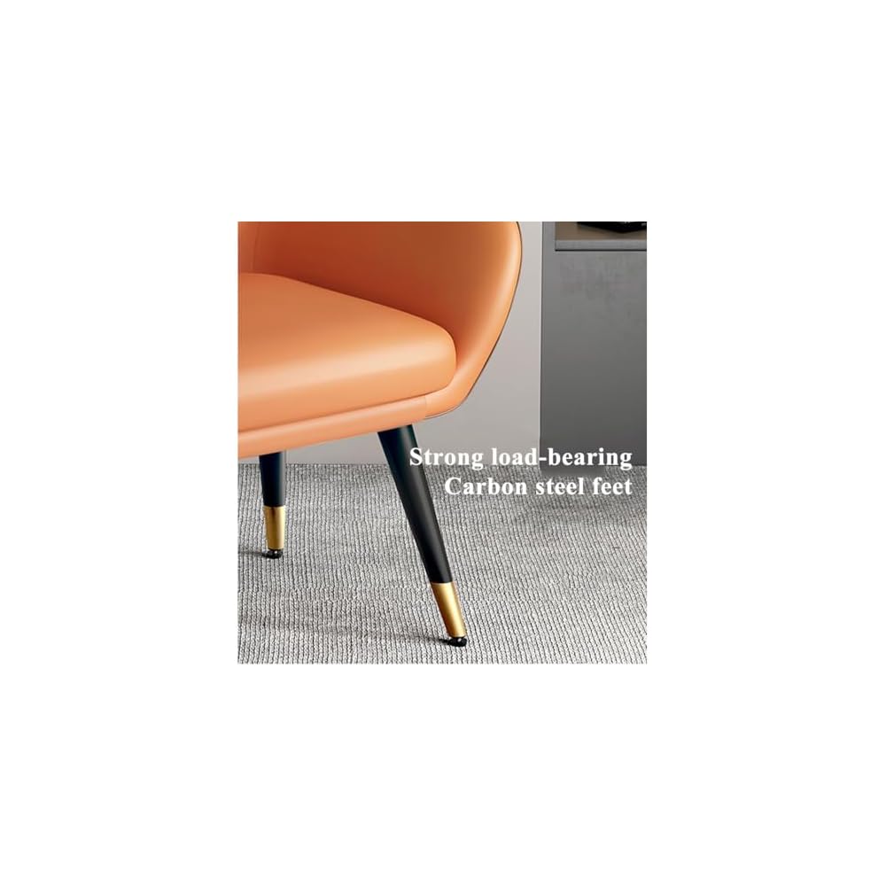 Home Accent Chair Leisure Club Chairs Single Upholstered Sofa Chair Modern Arm Negotiation Guest Chair Balcony Chair for Reading Living Room,Office(Blue/B)