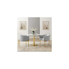 Modway Savour Tufted Performance Velvet Accent Chair in Gray