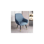 Home Accent Chair Leisure Club Chairs Single Upholstered Sofa Chair Modern Arm Negotiation Guest Chair Balcony Chair for Reading Living Room,Office(Blue/B)